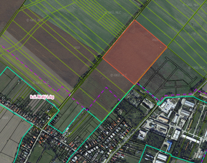 Investičný pozemok 8,5 ha – Lehnice