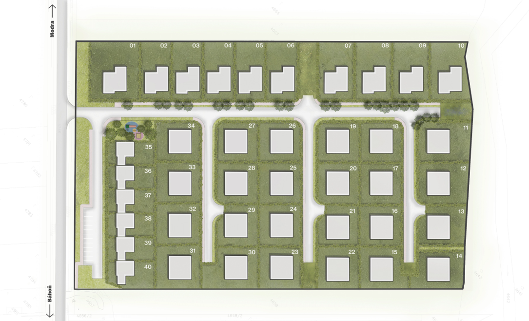 Predaj projektu na IBV obec Vištuk