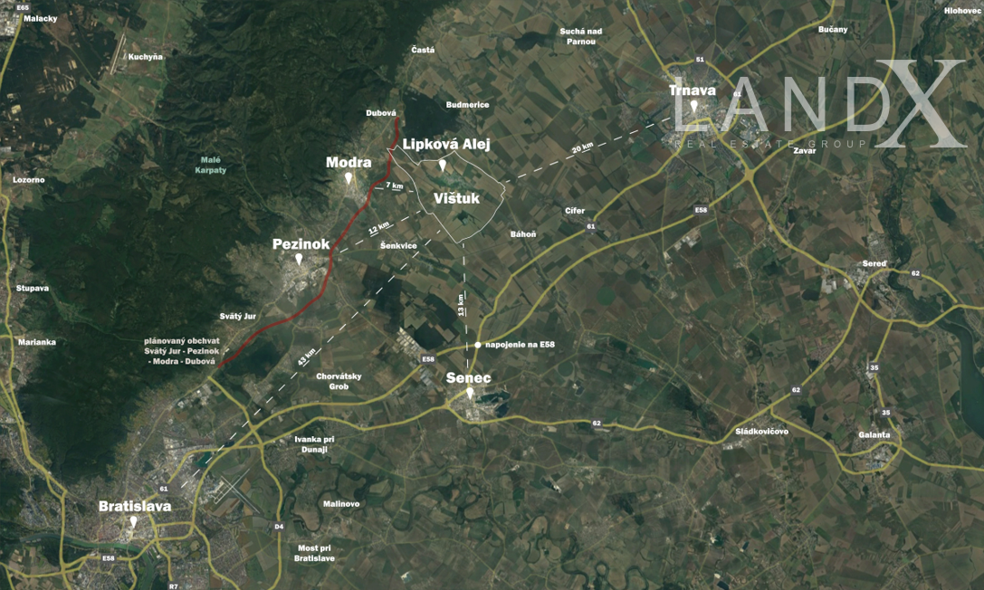 Predaj projektu na IBV obec Vištuk