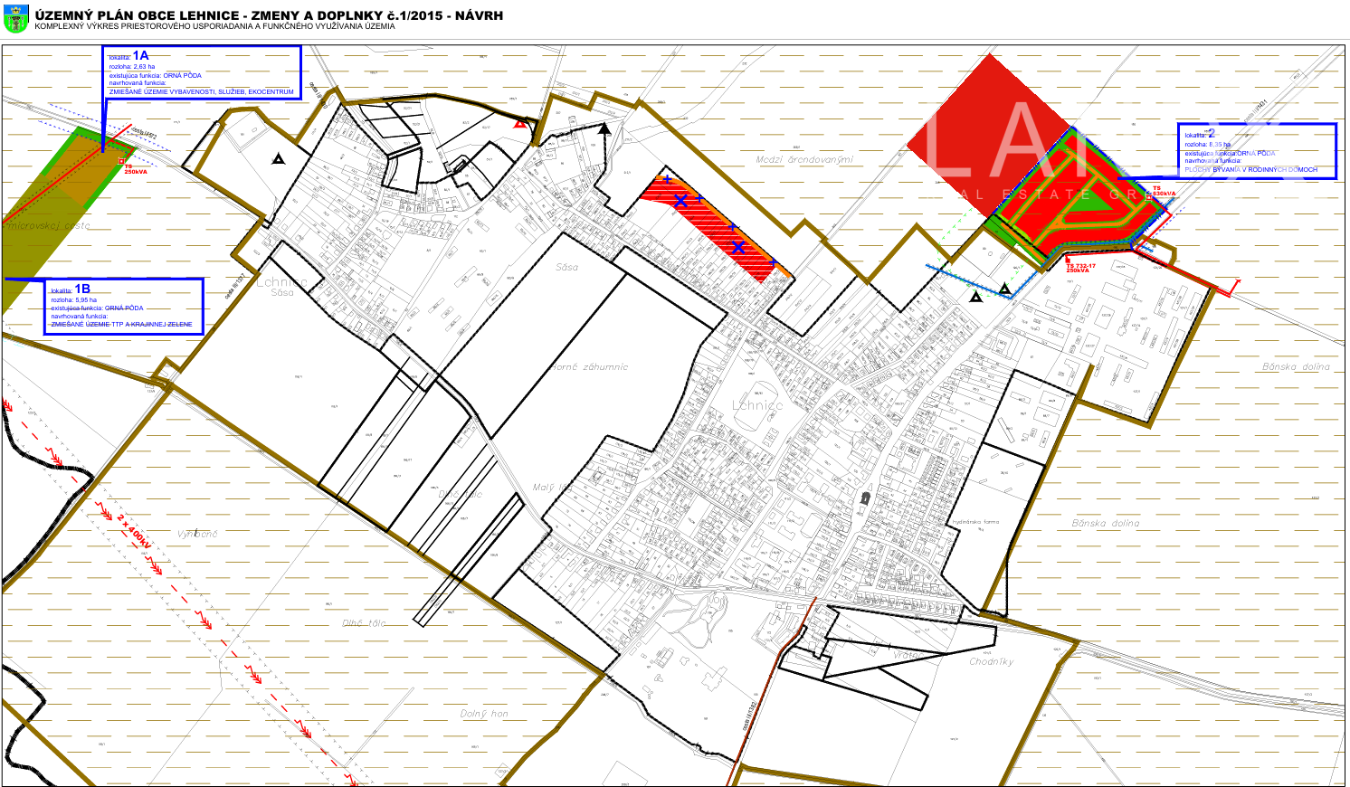 Investičný pozemok 8,5 ha – Lehnice